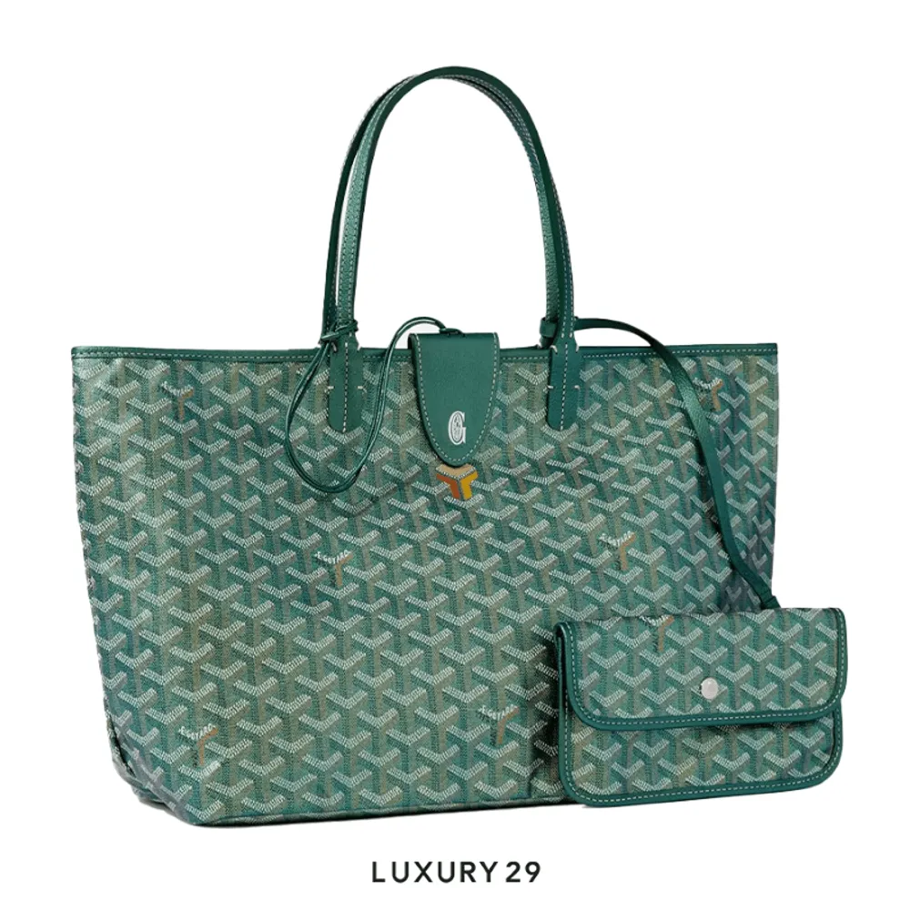 Goyard Saint Louis PM Bag 2024 Pearly Green(Small, Green)