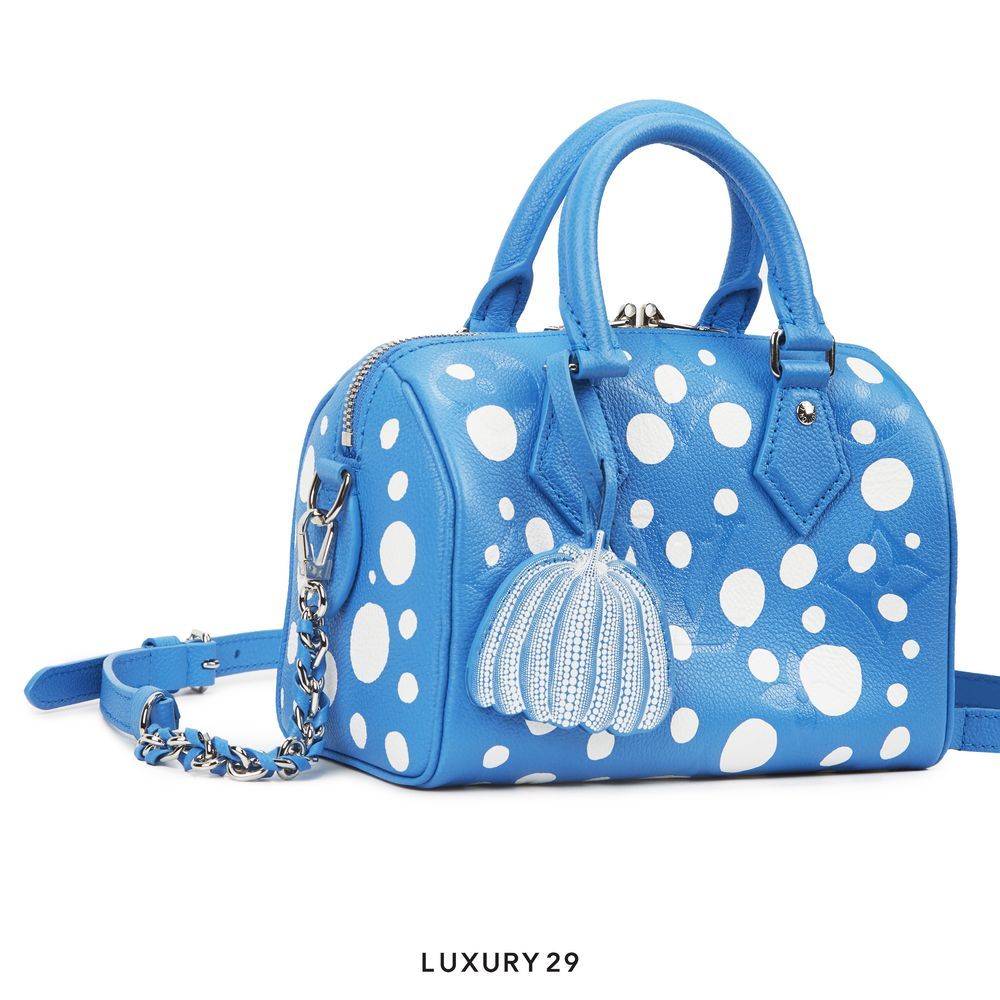Louis Vuitton LV x YK Speedy Bandouliere 20 Bag(Small, Blue)
