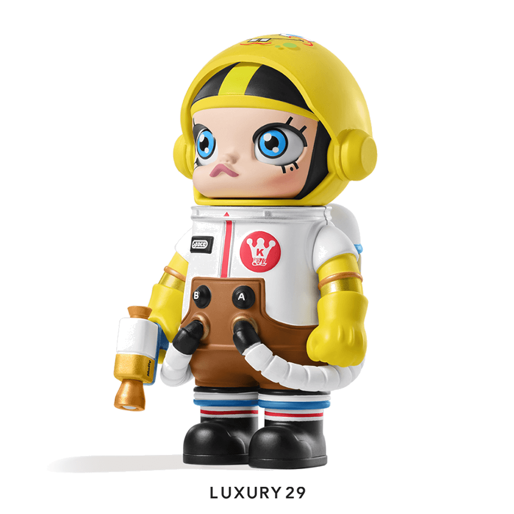 POP MART MEGA Space Molly 1000% Spongebob(Maxi, Yellow)
