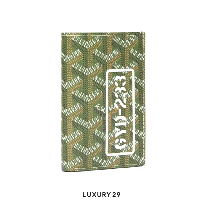 Goyard Saint-Pierre Card Wallet Khaki - GYD233
