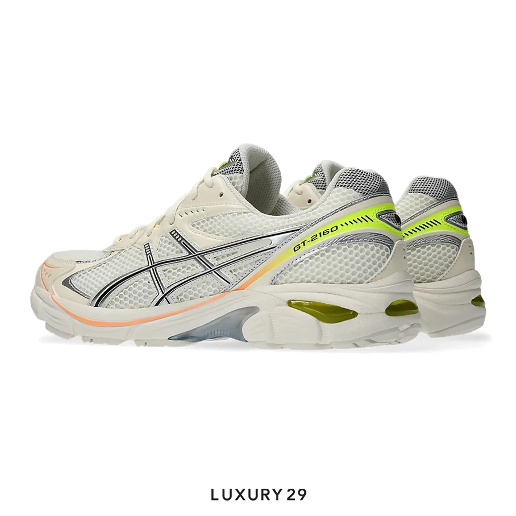 ASICS GT-2160 Paris Cream, Safety Yellow(M)(40.5, White)