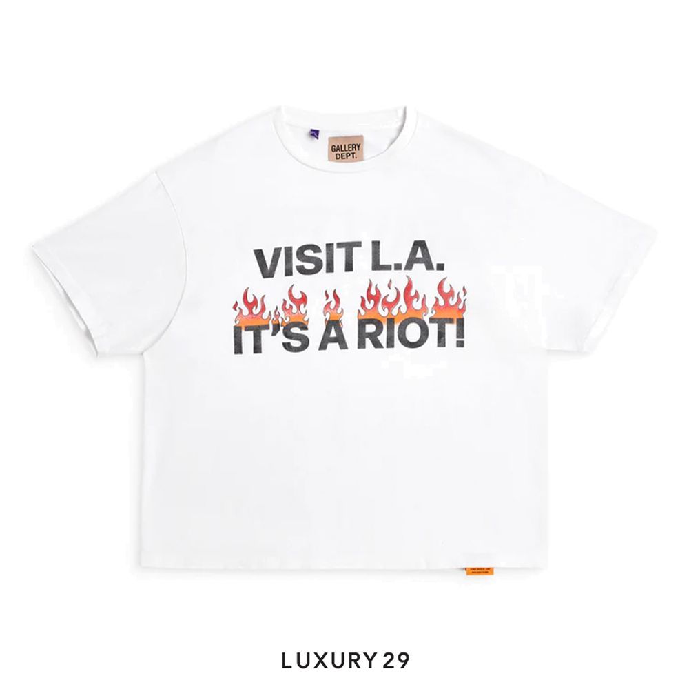 Gallery Dept. L.A. Riot Tee White(M, White)