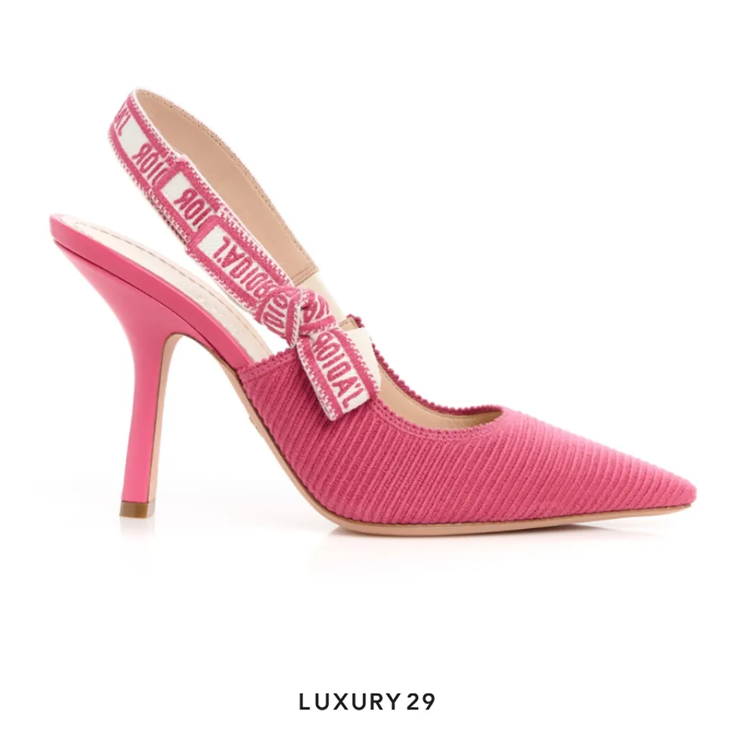 Dior J'Adior Slingback Pumps Pink(39, Pink)