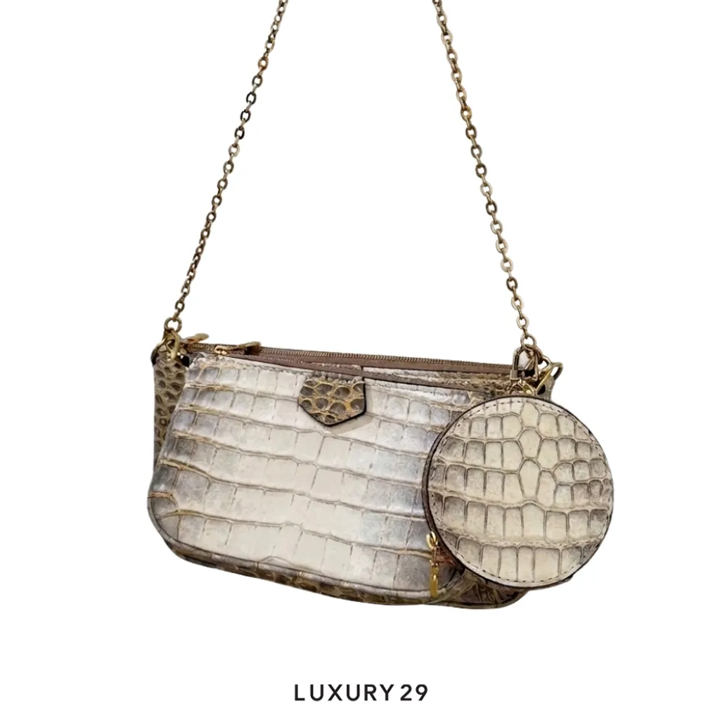 Louis Vuitton LV Himalayan Multi Pochette Accessoires(Small, White)