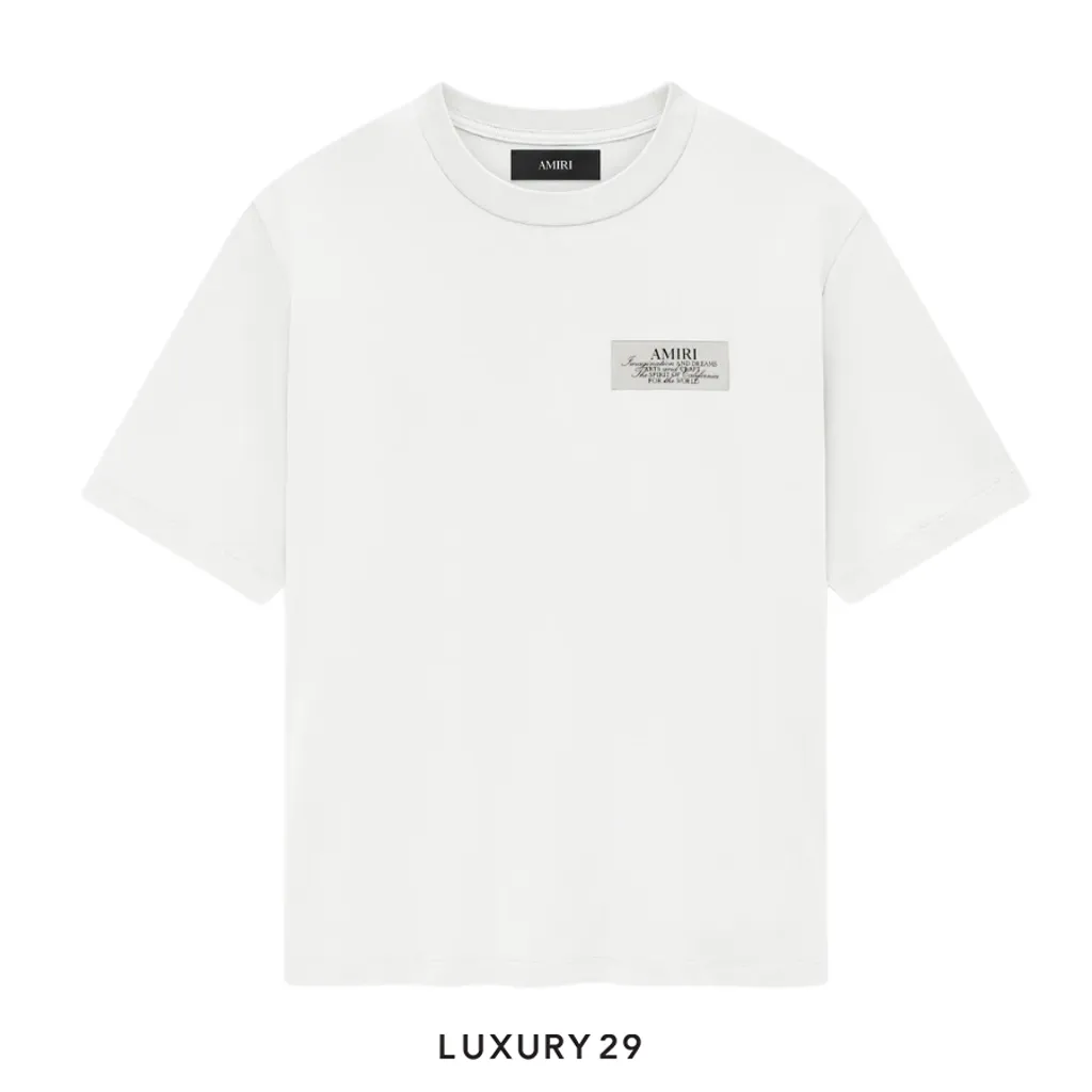 AMIRI SPIRIT TEE Ivory(S, White)