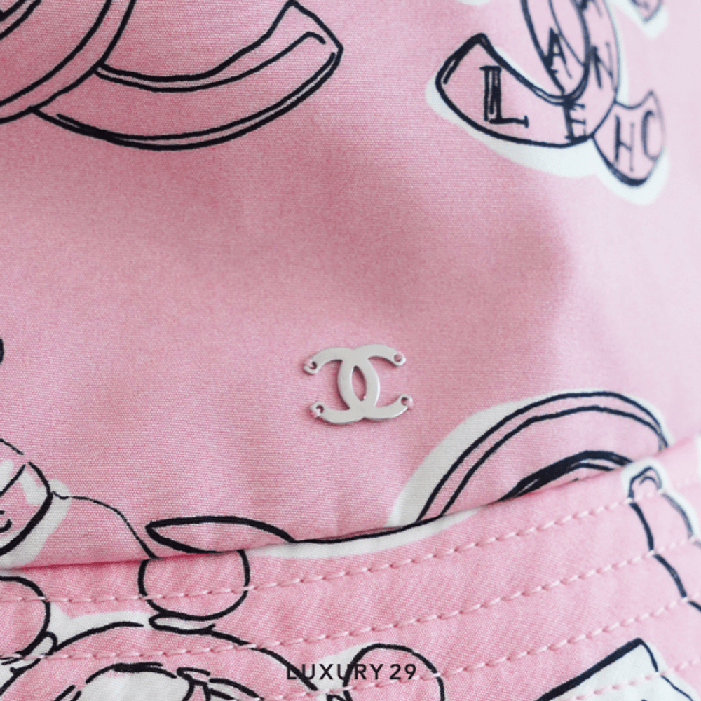 Chanel Bucket Pink(Free Size, Pink)