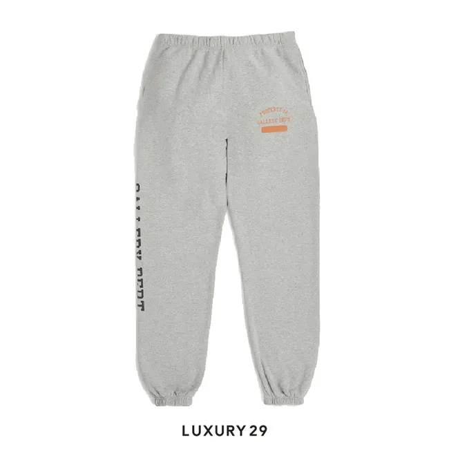 Gallery Dept. GD PROPERTY OF SWEATPANT HEATHER GREY