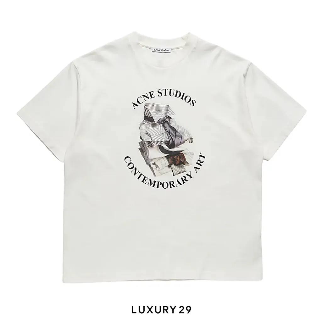 Acne Studios Printed t-shirt - relaxed off white(2XS, White)