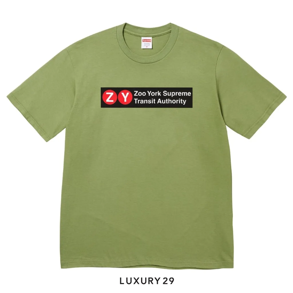 Supreme x Zoo York Transit Tee Moss(S, Green)