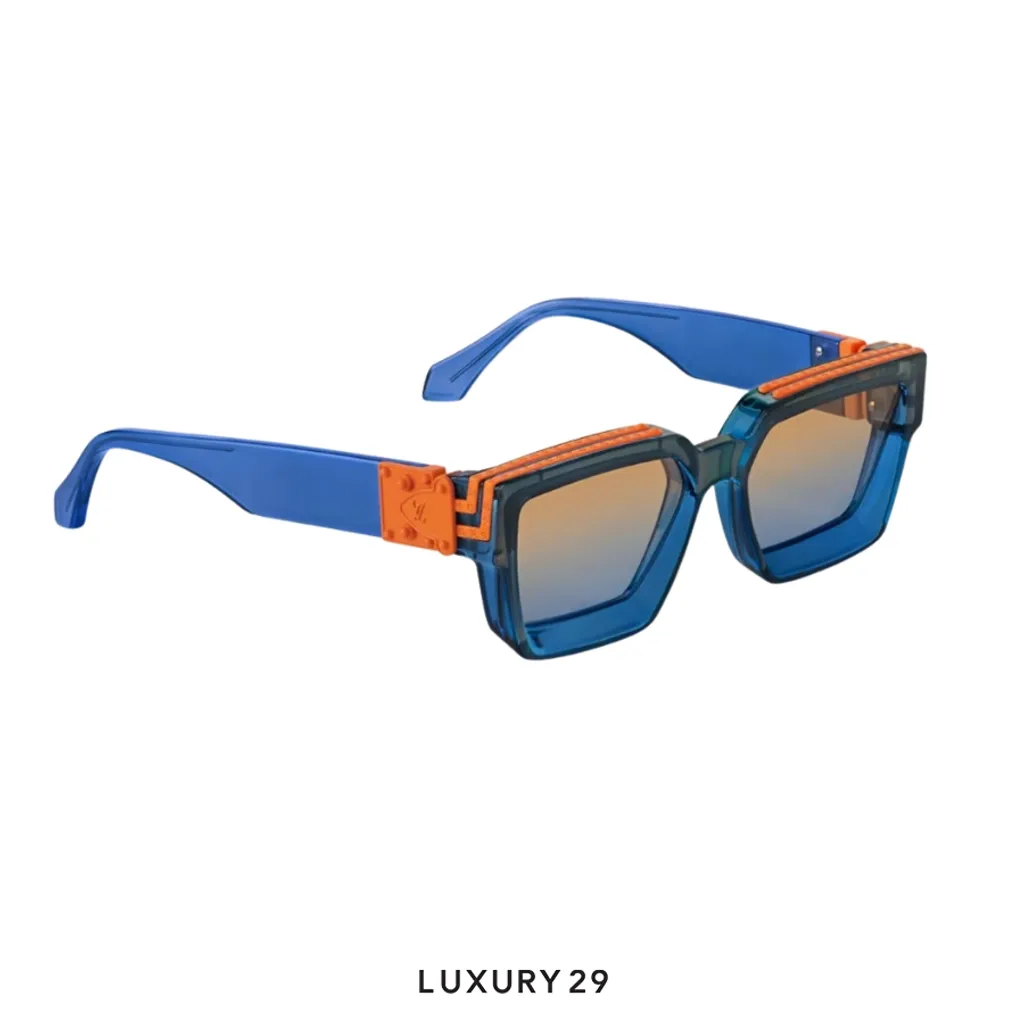 Louis Vuitton 1.1 Millionaires Sunglasses Blue(Small, Blue)