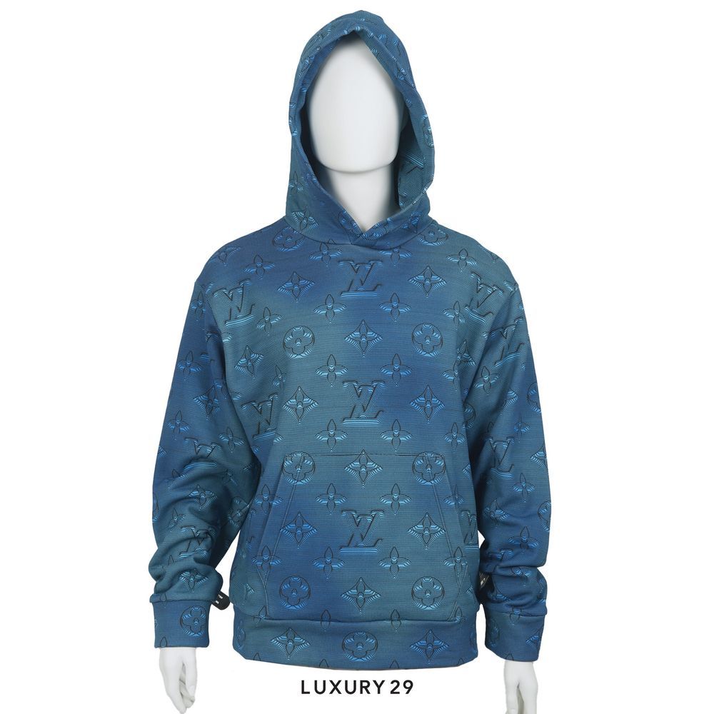 Louis Vuitton LV Printed All-Over Hoodie