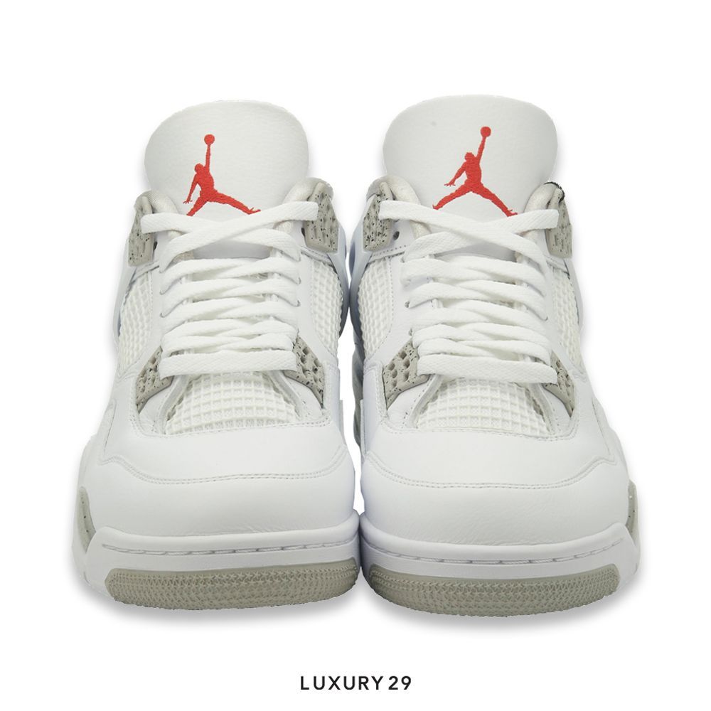 Nike Jordan 4 Retro White Oreo (2021)(45.5, White)