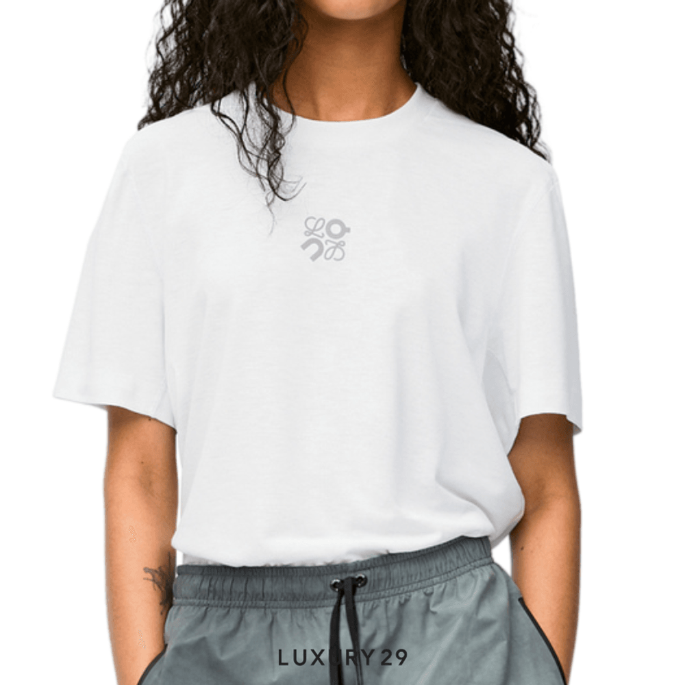 On x Loewe Active T-shirt in technical jersey White On x Loewe Active T-shirt in technical jersey White