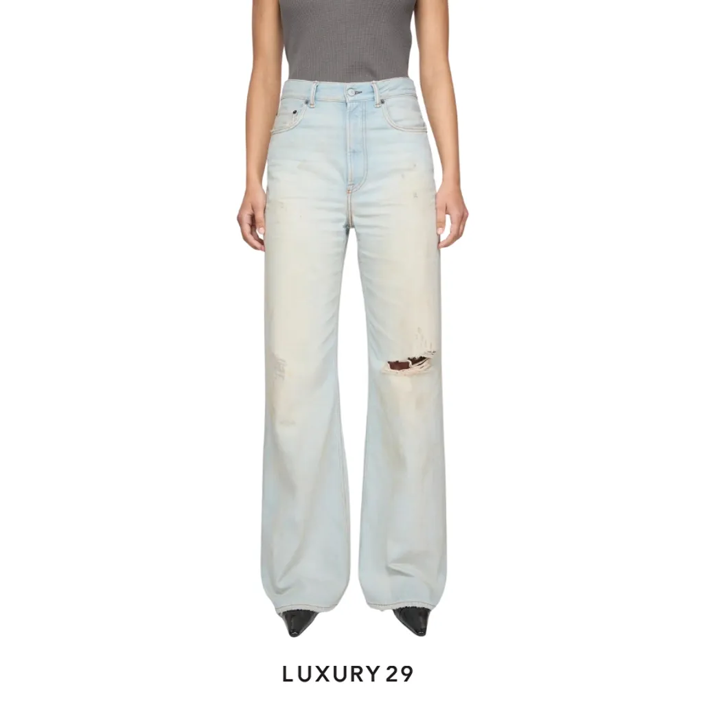 Acne Studios Regular fit jeans blue - 2022(30, Blue)