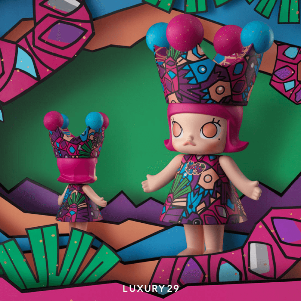 ゲームキャラクター MEGA  MOLLY 1000% HAN MEILIN Han Meilin x POP MART x Kenny Wong MEGA COLLECTION 1000