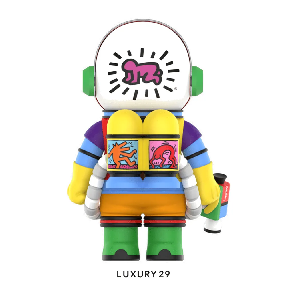 POP MART MEGA COLLECTION 1000% SPACE MOLLY×Keith Haring(Maxi, Multicolour)