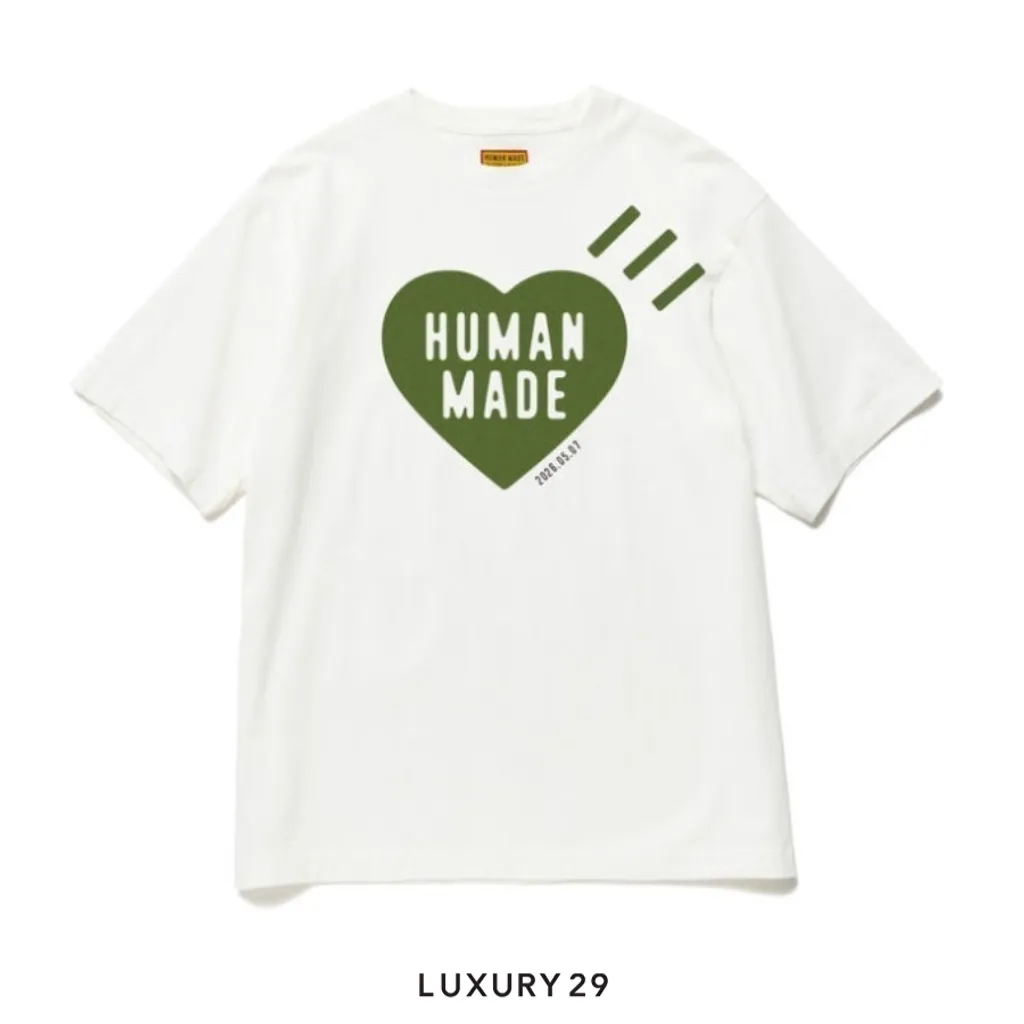 Human Made Daily Olive/White (Random Date 2026)(S, White)