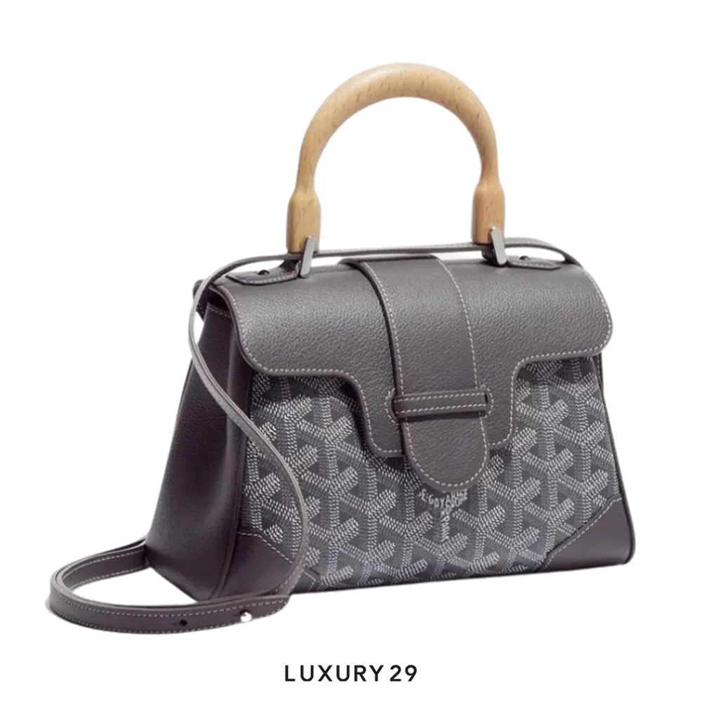 Goyard Saigon Souple Mini Bag Grey(Mini, Grey)