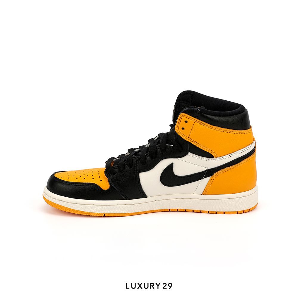 Nike Jordan 1 Retro High OG Taxi(40, Yellow)