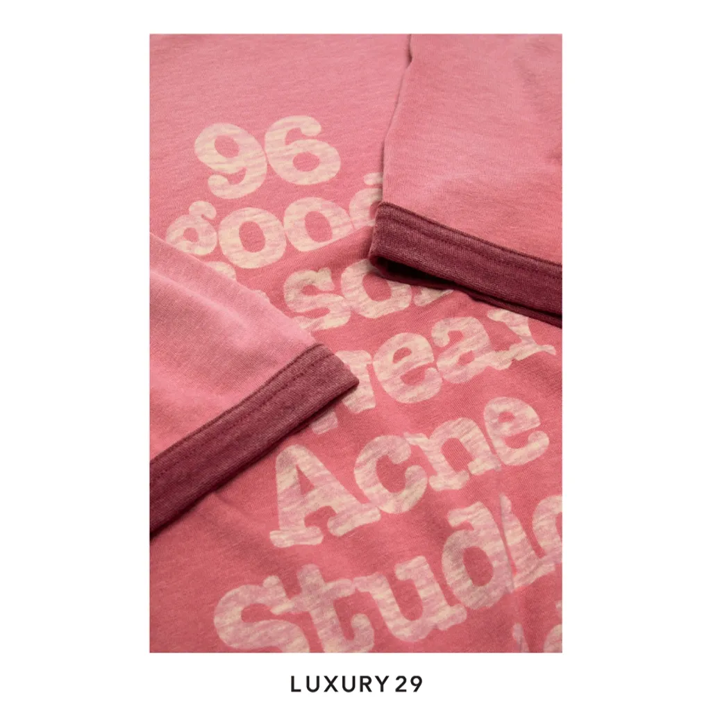 Acne StudiosGraphic t-shirt Pink/burgundy(XS/XXS, Pink)