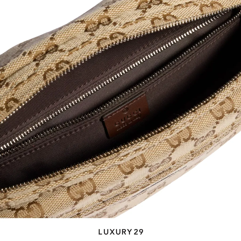 Gucci Tag small crossbody bag(Small, Brown)