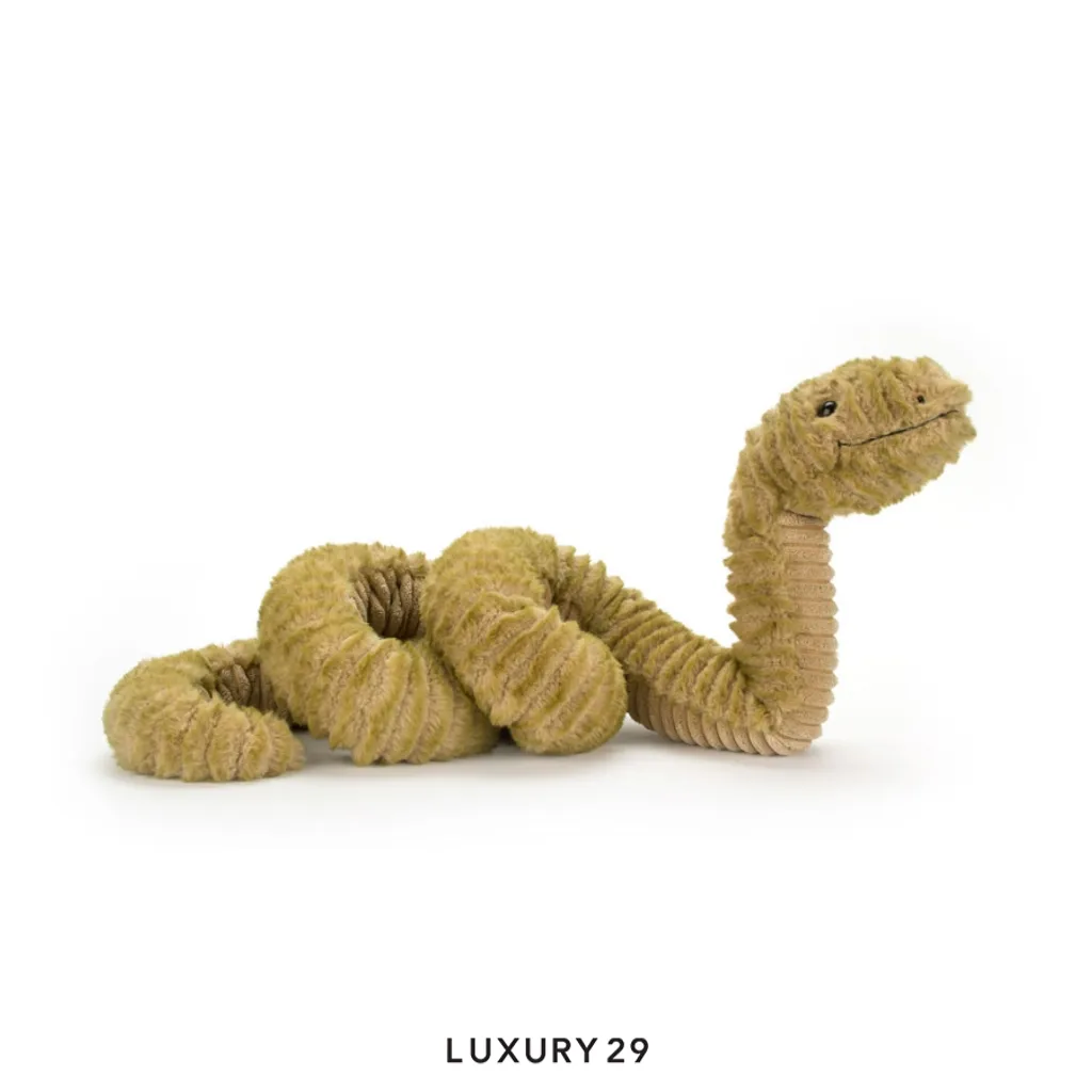 Jellycat Slither Snake Plush Doll(Free Size, Brown)