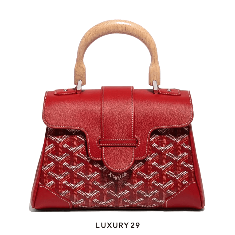 Goyard Saigon Souple Mini Bag Red(Mini, Red)