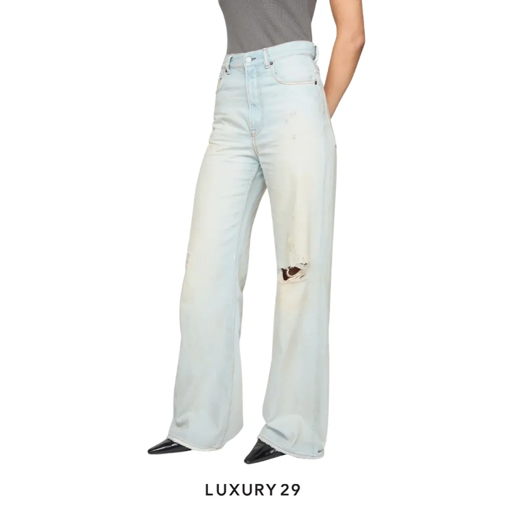 Acne Studios Regular fit jeans blue - 2022(30, Blue)