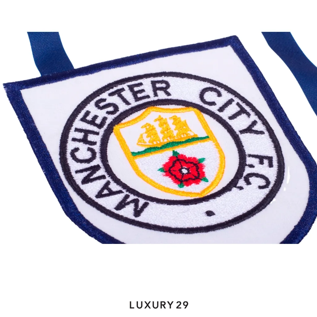 Manchester City 1993 Away Shirt White(L, White)
