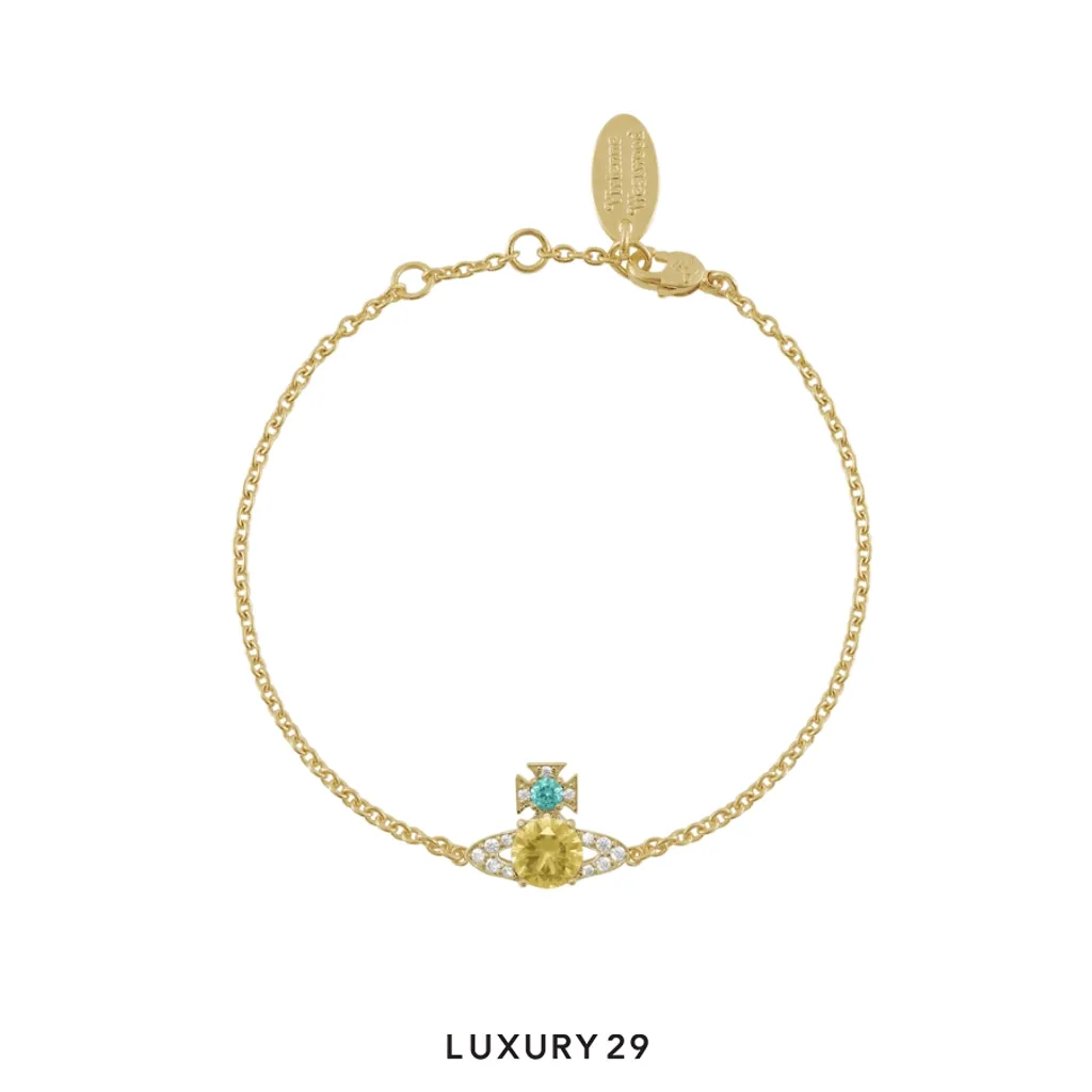 Vivienne Westwood Ismene Bracelet Gold(Free Size, Gold)