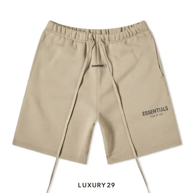 Essentials Fear Of God Sweatshorts Sage