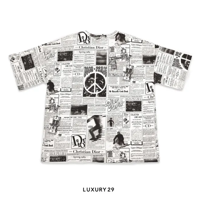 Dior Erl Short-Sleeved Printed T-Shirt