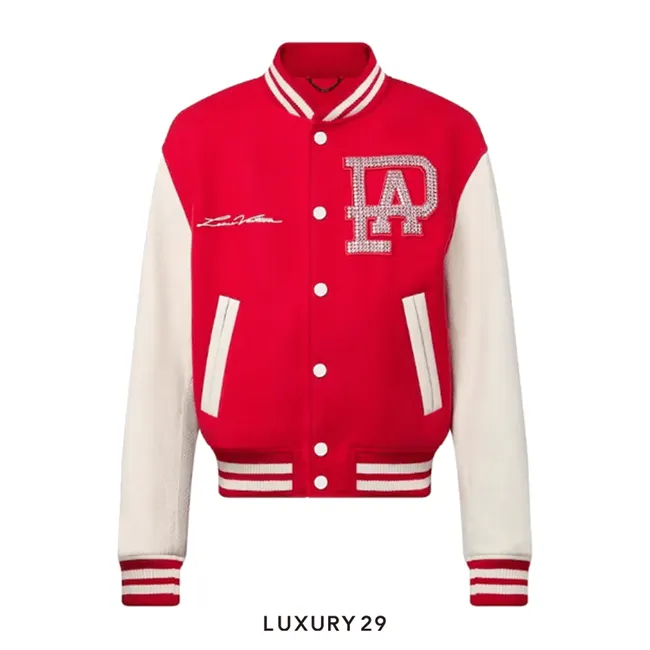Louis Vuitton LV Mix Leather Varsity Blouson