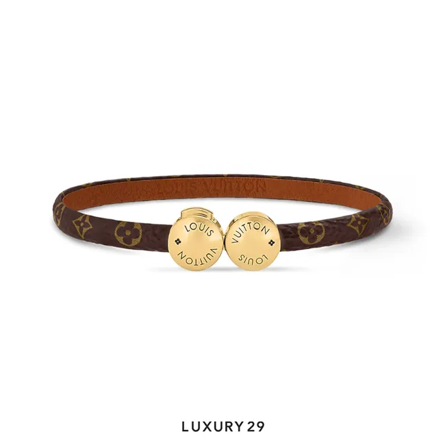 Louis Vuitton LV Historic Mini Monogram Bracelet Brown