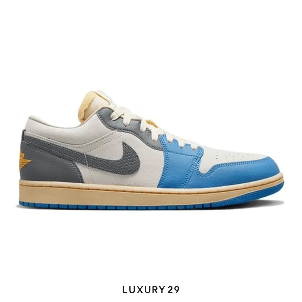 Nike Jordan 1 Low Vintage UNC Grey(37.5, Grey)