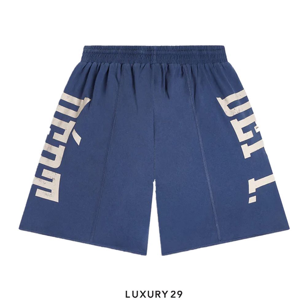 Gallery Dept. DEPT FITNESS SHORTS BLUE(M, Blue)