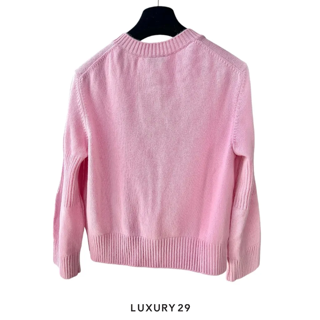 Chanel Cardigan Cashmere Pink(M, Pink)