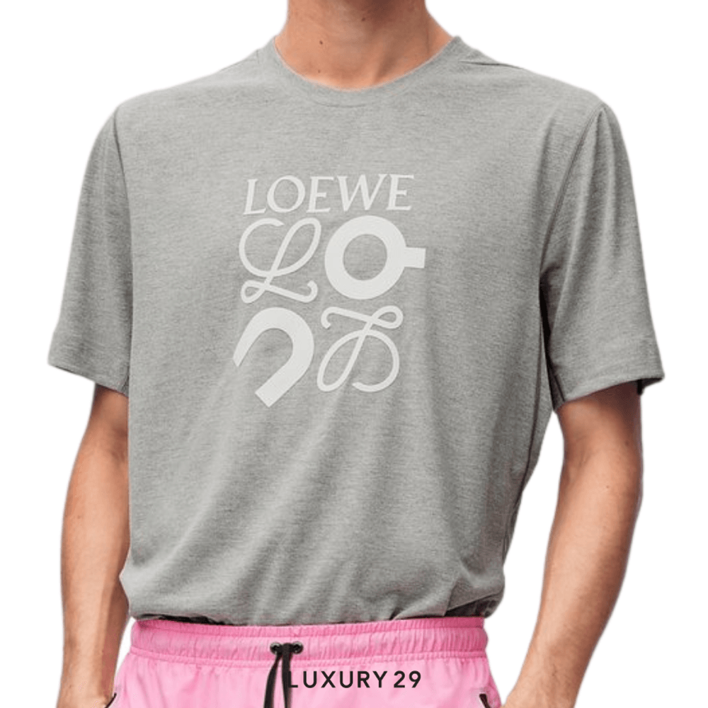 On x Loewe Active T-shirt in technical jersey Grey Melange(XS, Grey)