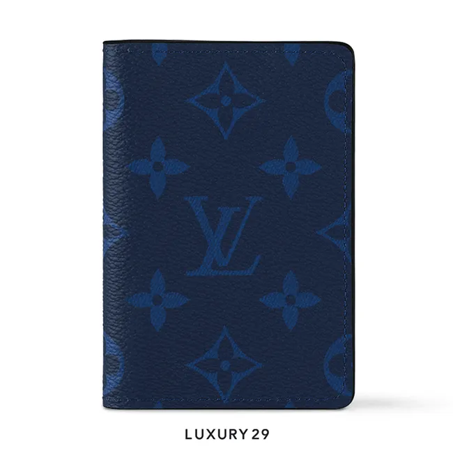 Louis Vuitton LV Pocket Organizer Navy Blue