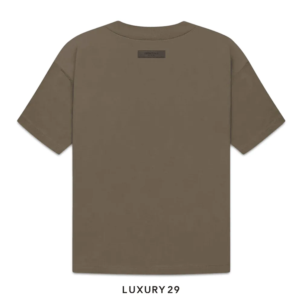 Essentials Fear Of God T-Shirt Wood (FW22)(XL, Brown)