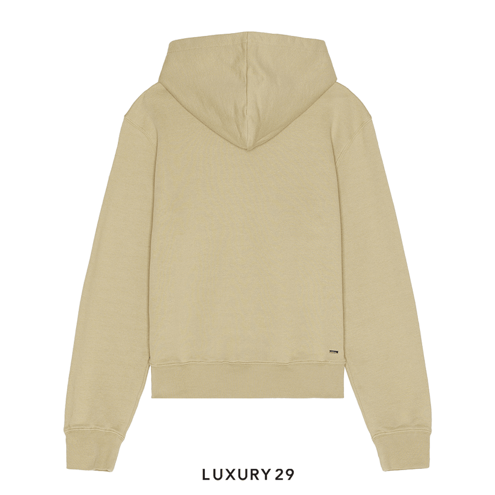 Amiri Bar Logo Hoodie 'Tan'(S, Neutrals)