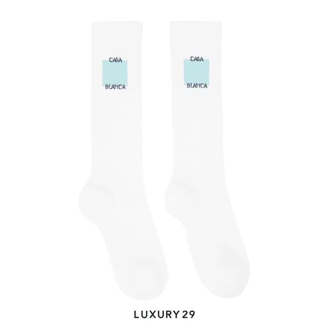 CASABLANCA Casa Sport Socks White