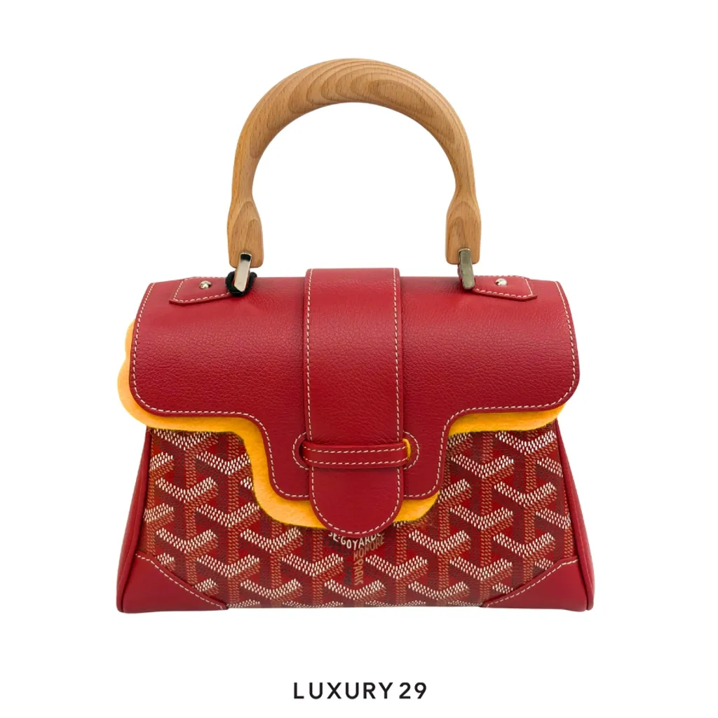 Goyard Saigon Souple Mini Bag Red(Mini, Red)