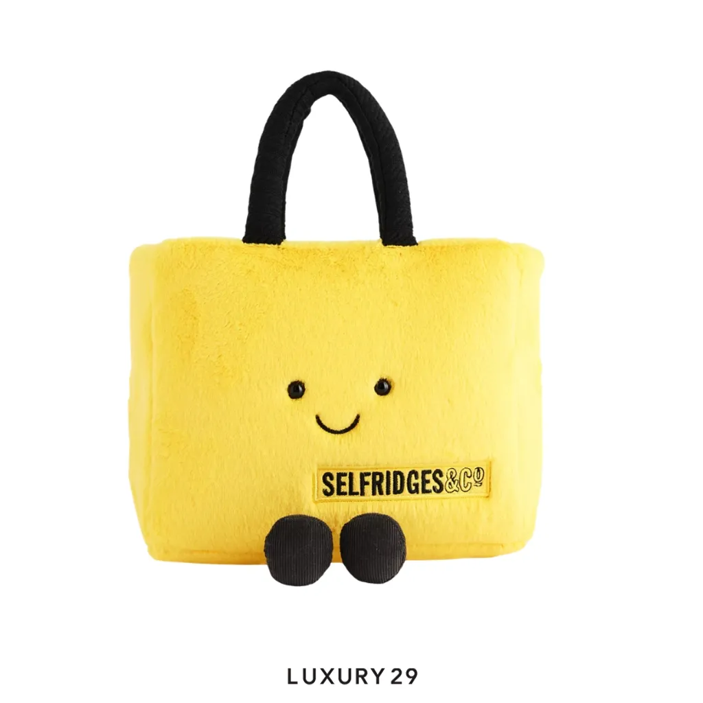 Jellycat Amuseables Selfridges Bag(Free Size, Yellow)