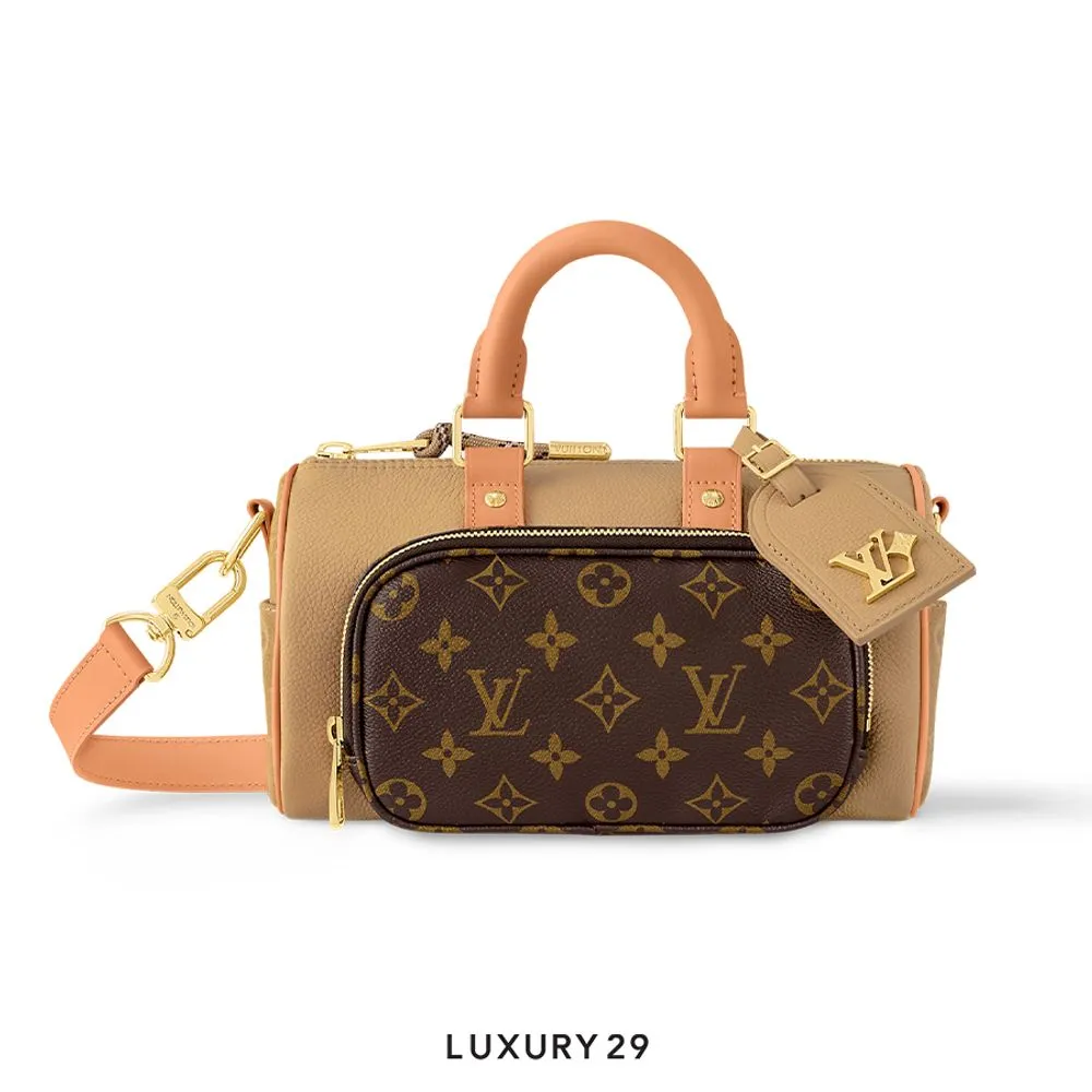 Louis Vuitton LV Keepall Bandouliere 25 Beige(Mini, Neutrals)