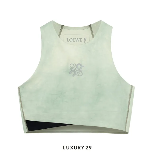 On x Loewe Performance top in technical jersey White/Multicolor