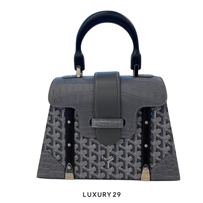 Goyard Saigon PM Bag Grey