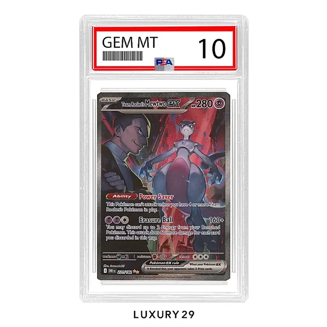 Pokemon TGC 2025 Mewtwo Ex Spacial Illustration Rare #231  (EN) (PSA10)