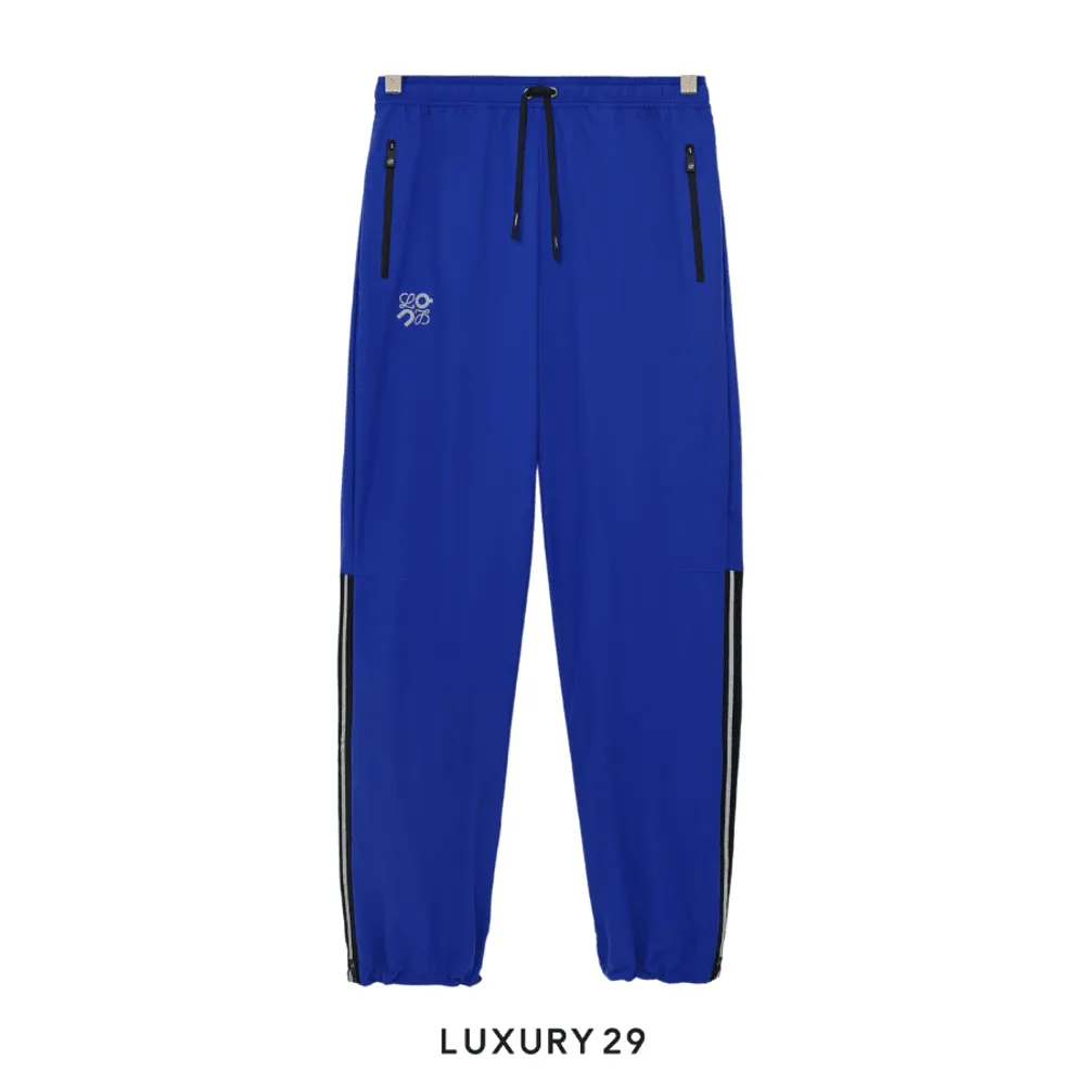 On x Loewe Tracksuit trousers in technical shell Blue(XS, Blue)