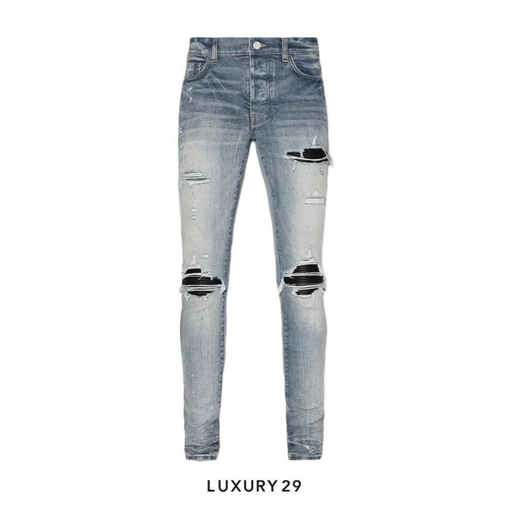 Amiri MX1 JEAN CLAY INDIGO(S, Blue)